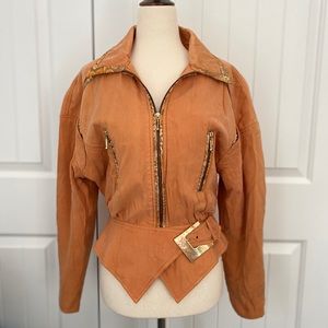 IIF Women’s Vintage Orange Jacket small
